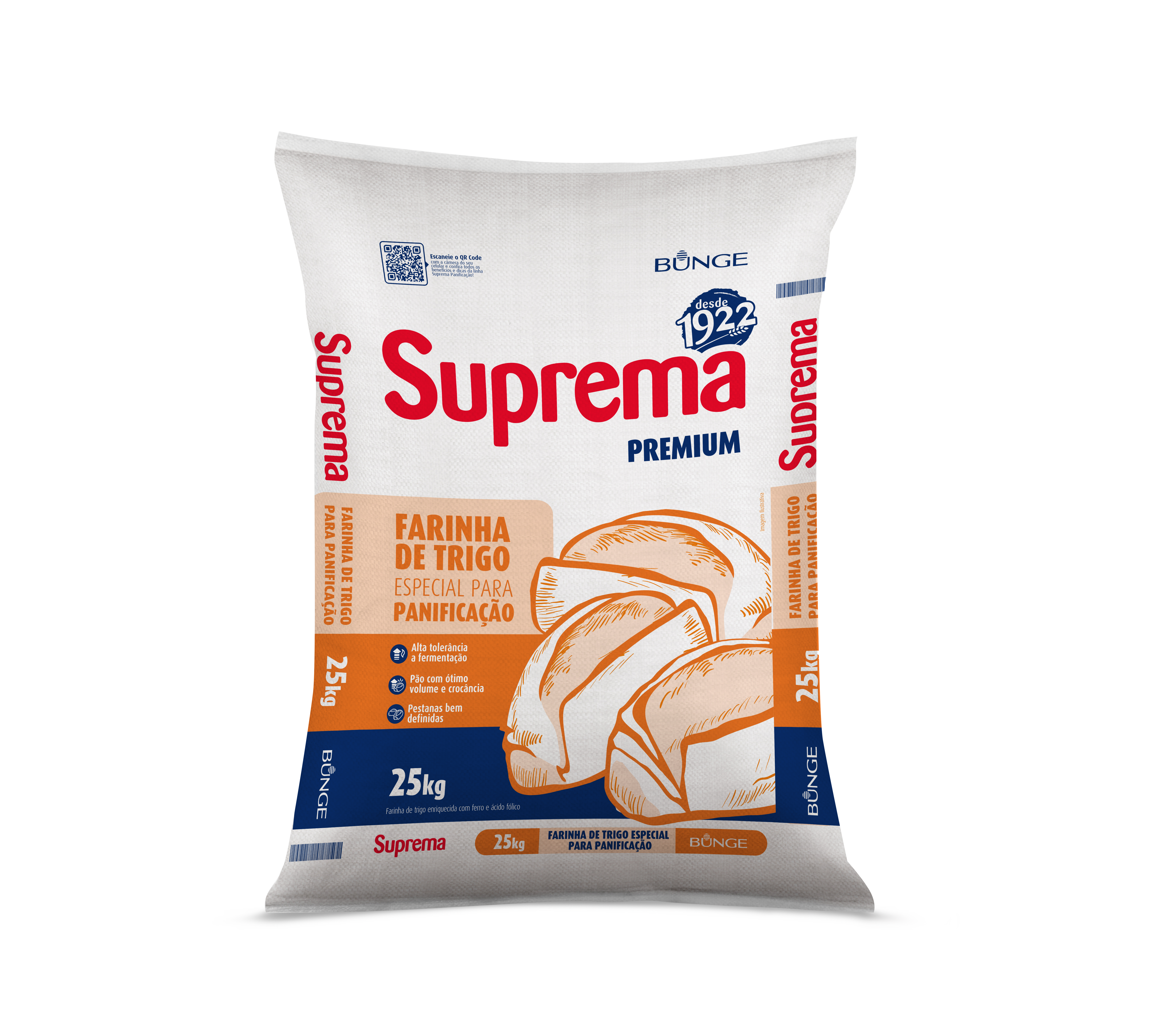 Farinha de Trigo Suprema Premium - 25kg