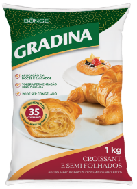 Pré Mistura Gradina Croissant e Semi Folhados - 1kg