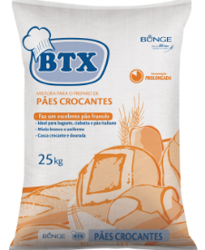 Pré Mistura BTX Pães Crocantes - 25kg