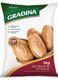 Pré Mistura Gradina Pão Francês Integral - 5kg