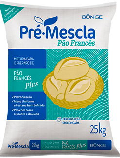 Pré Mistura Pré-Mescla Pão Francês - 25kg
