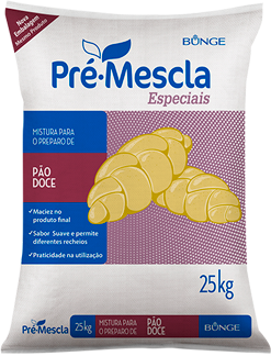 Pré Mistura Pré-Mescla Pão Doce - 25kg