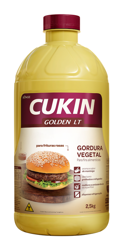 Gordura Cukin Golden Low Trans 2,5kg